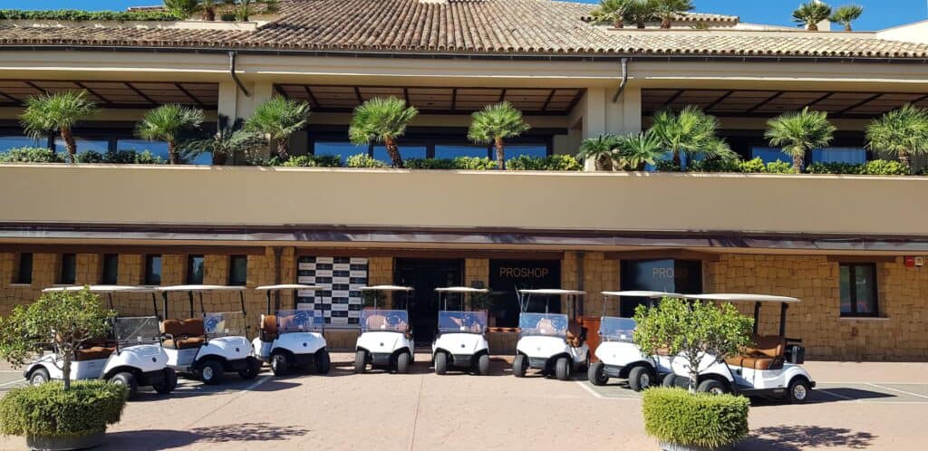 malaga golf courses