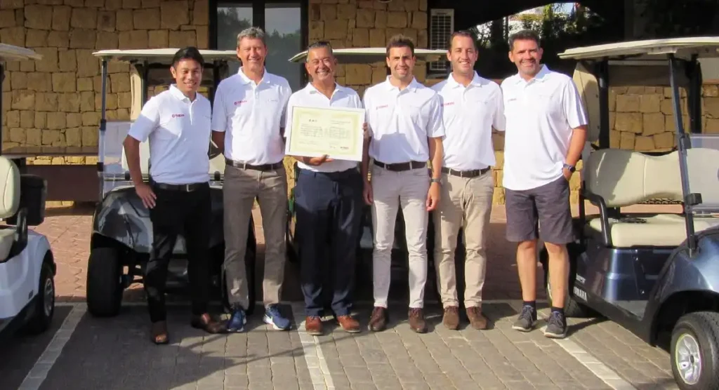 Yamaha's European Golf Car